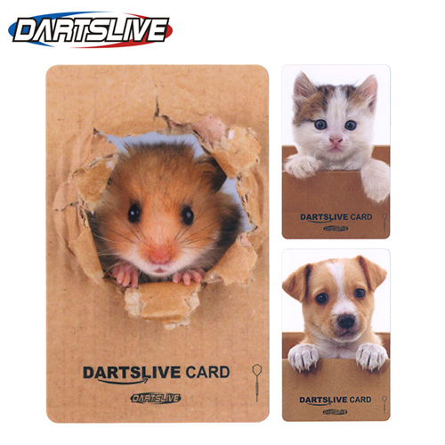 ダーツ ライブカード ダンボール アニマル シリーズ 全3種 | ダーツ