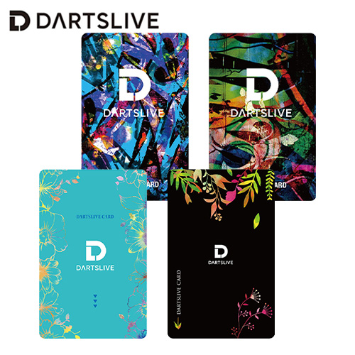 ダーツ DARTSLIVE CARD ライブカード デザイン 花 葉 ハイビスカス