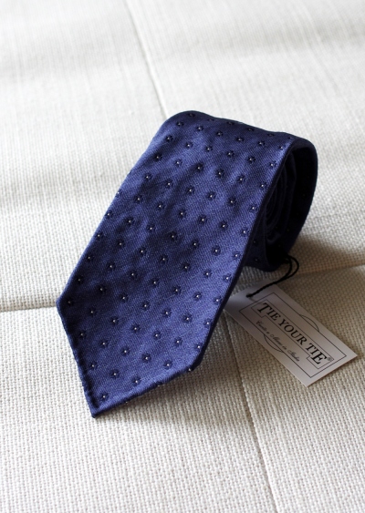 TIE YOUR TIE 無地 ネイビー | TIE STATION【タイステーション】