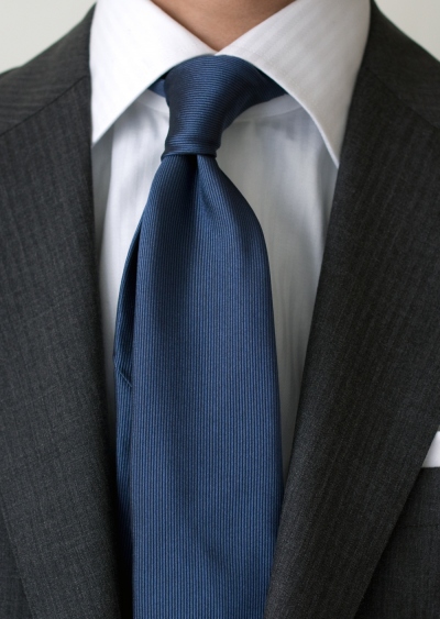 TIE YOUR TIE SOLID ネイビー | TIE STATION【タイステーション】