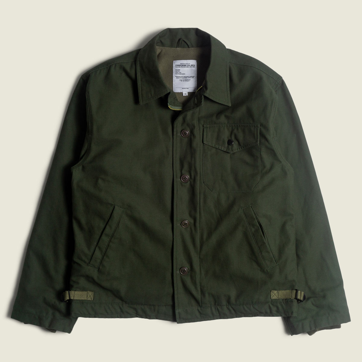 Akron Deck Jacket - Olive - Timechine Co.