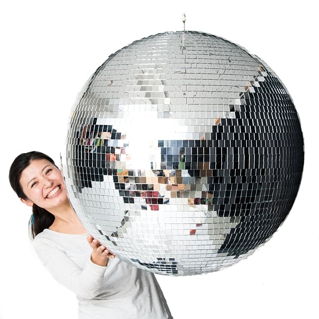 超特大！ミラーボール[80cm] の通販[送料無料] - TIRAKITA.COM