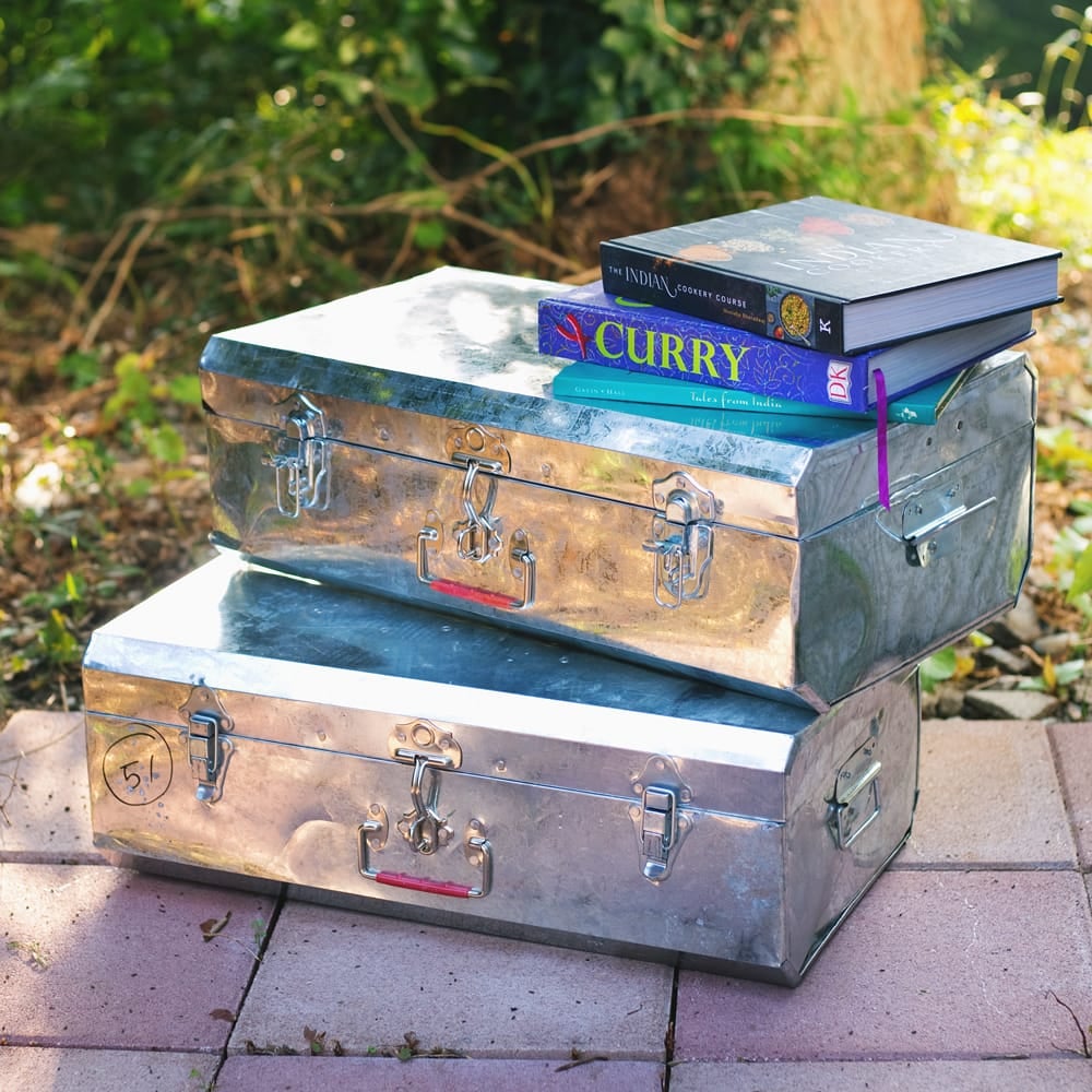 訳あり]ヴィンテージ感漂う インドのアルミケース の通販 - TIRAKITA.COM