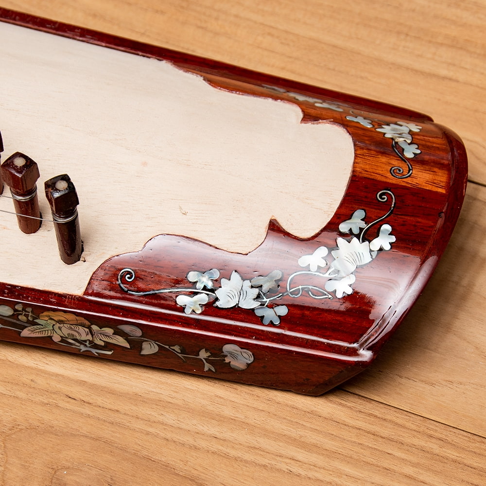 ベトナムの琴（ダン・トラン） - 螺鈿装飾付き の通販[送料無料