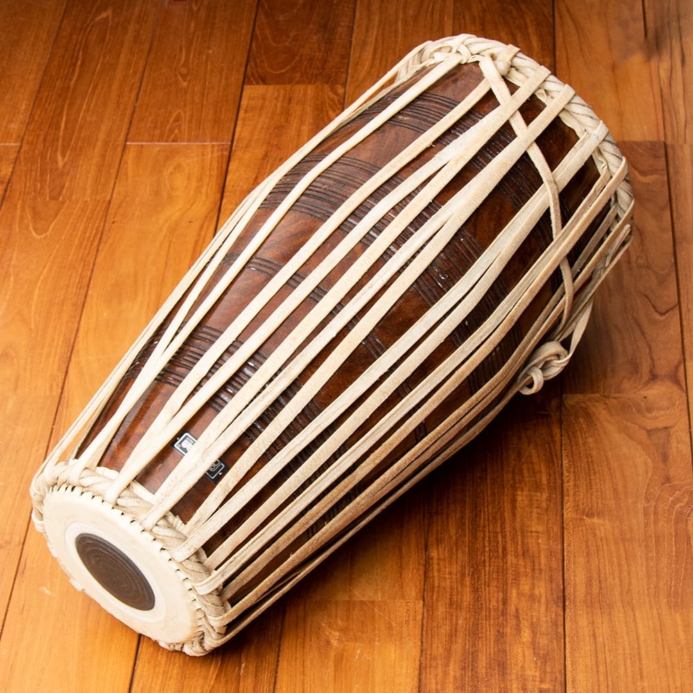 インド 打楽器 民族楽器 パカワジ Pakwaj Leather Strap Fitting