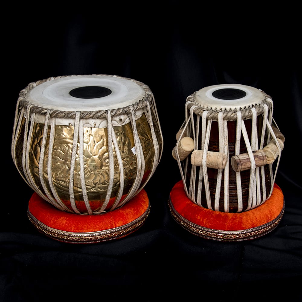 送料無料 タブラ CD フルセット ブラス・装飾つき DVD 教則 インド