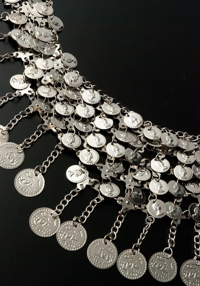 ベリーダンスにぴったり! ホワイト・コインベルト の通販 - TIRAKITA.COM