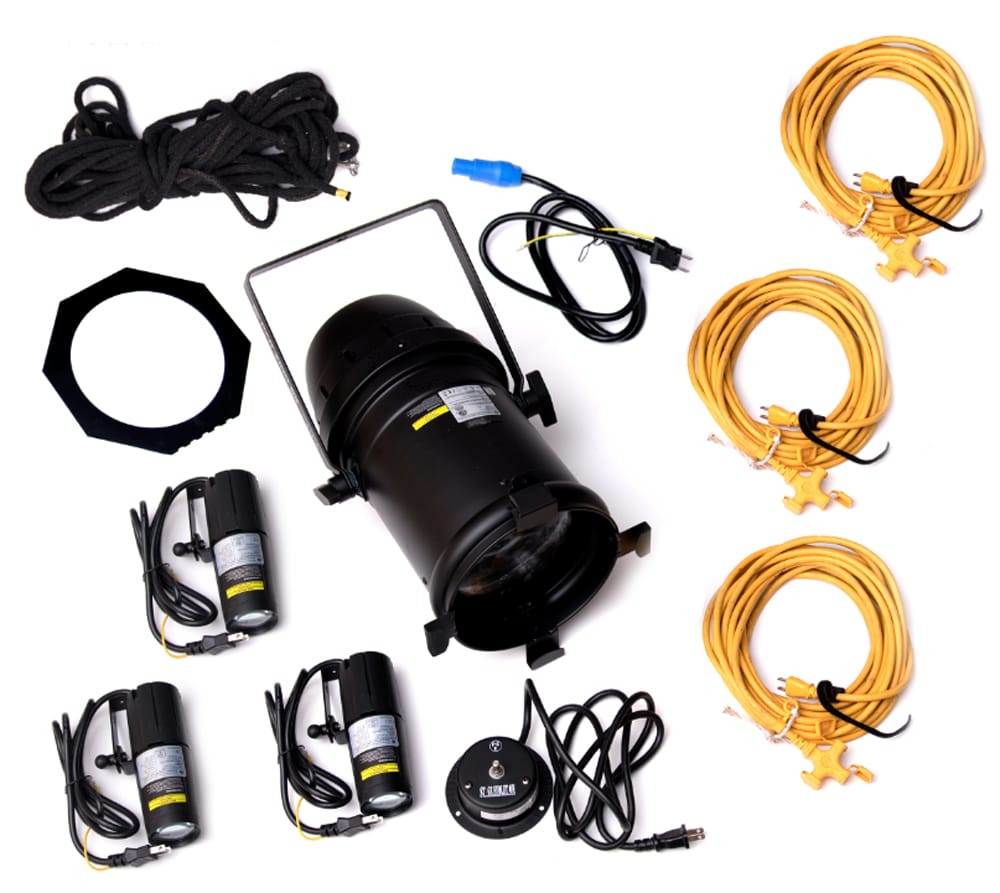 ミラーボール 照明&必要機材全部入りセット[レンタル] の通販[送料無料