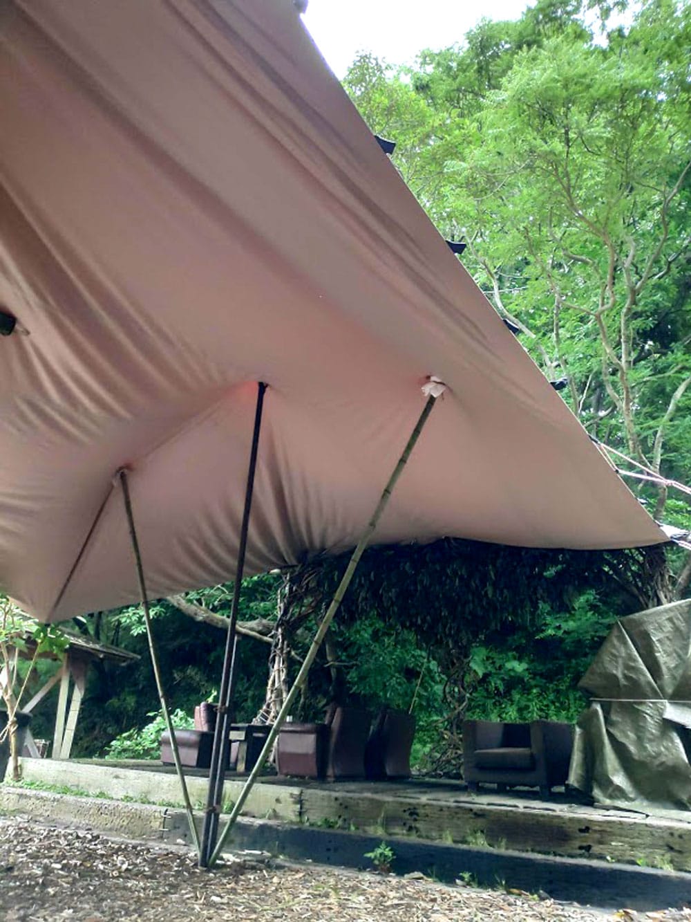 タープ 8m × 6m 大型タープ キャンプ イベント用 巨大 【公式通販】