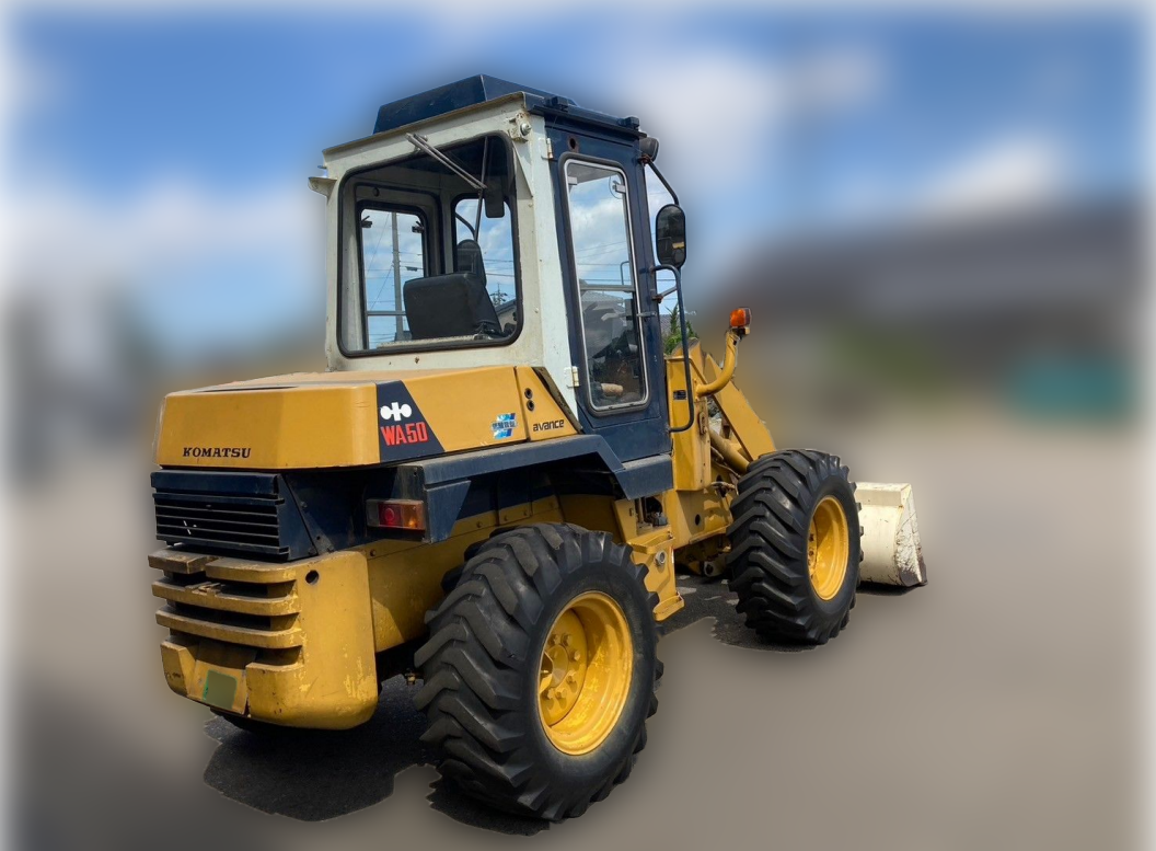 コマツ WA600-3 ホイールローダー 1/50 コマツ WA600-3 ホイール