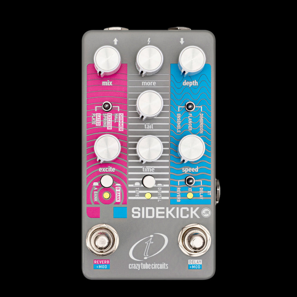 Crazy Tube Circuits Sidekick JR Modulation/Delay/Reverb Guitar