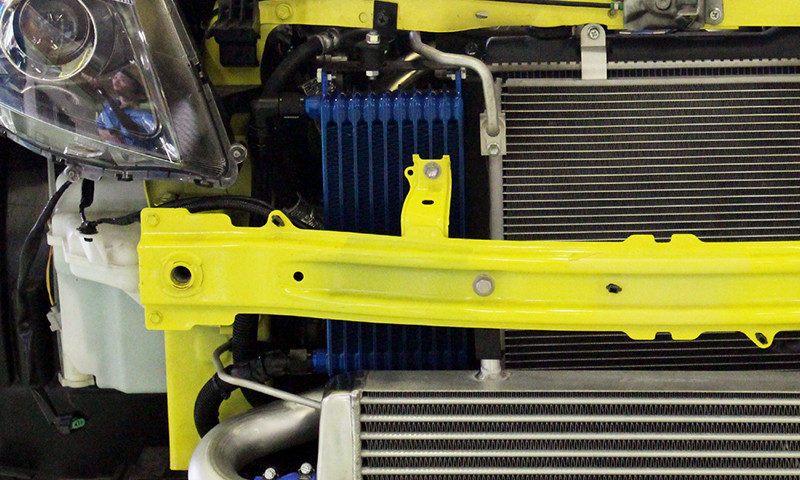 ZC32S】GReddy ターボキット用 オイルクーラーキット10段 | TRUST