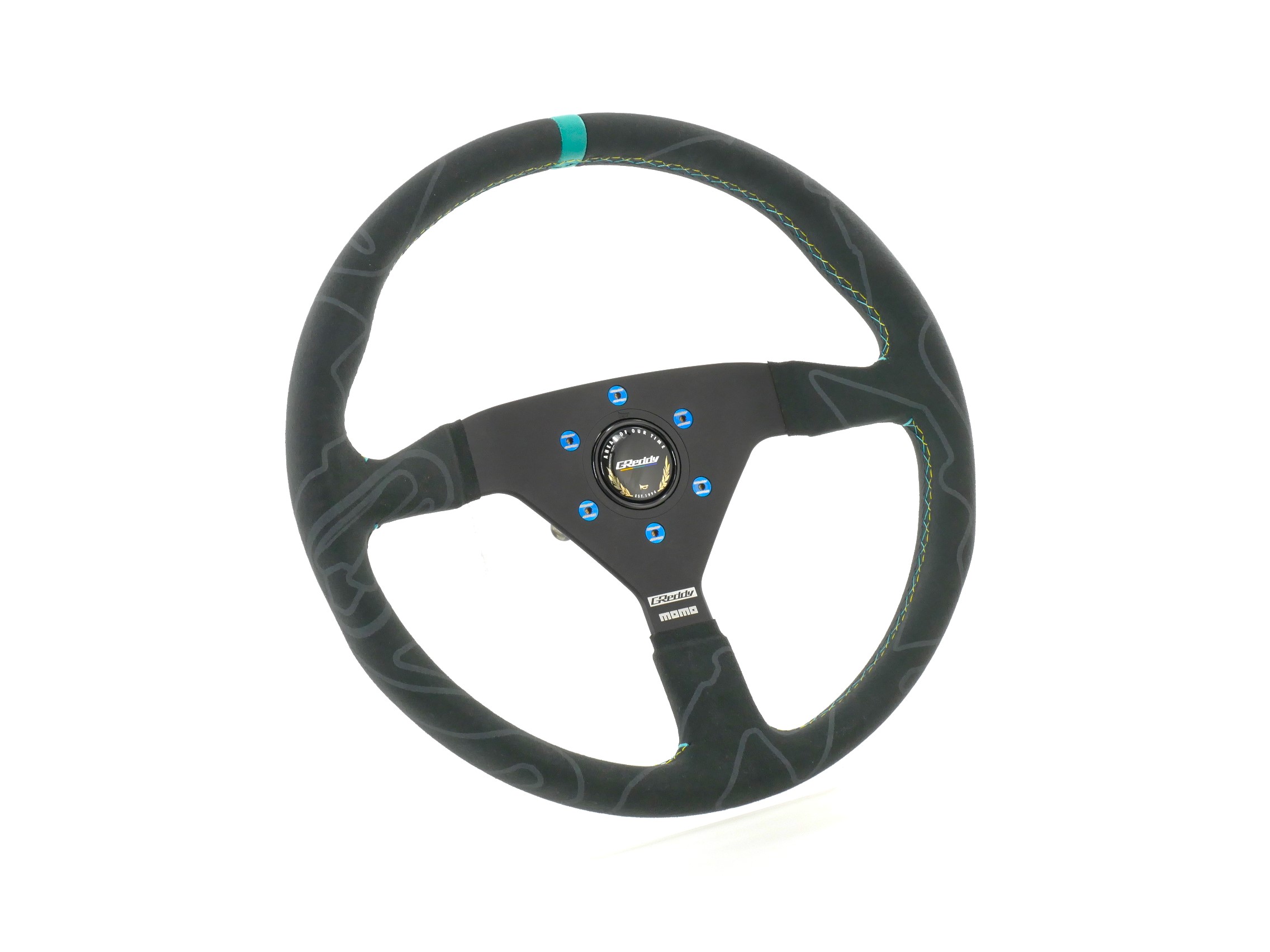 Greddy ステアリング 車ハンドル350mm 14インチ スポーツステアリング