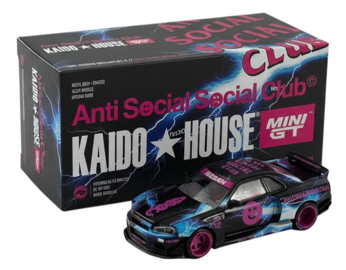 KAIDO☆HOUSE × ANTI SOCIAL SOCIAL CLUB × GReddy コラボミニカー