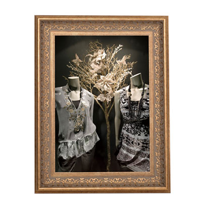 ポスターフレーム】アンティーク調フレーム EXアールデコフレーム