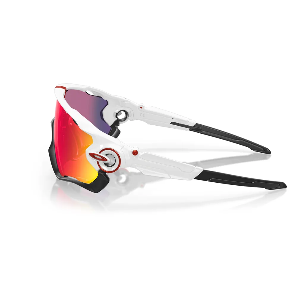 Oakley Jawbreaker Prizm Road sunglasses, White | Bikeinn