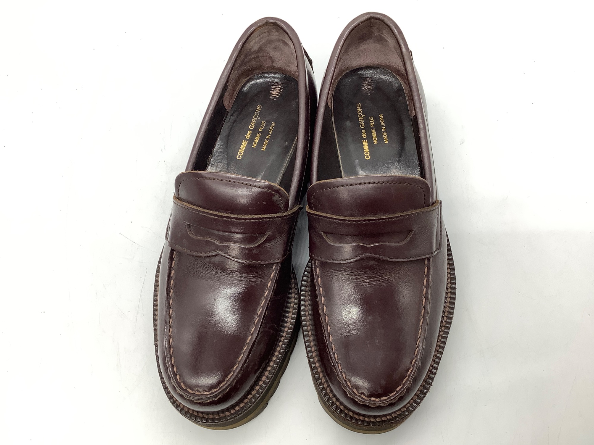 COMME des GARCONS HOMME（コムデギャルソン）】メンズ ローファー