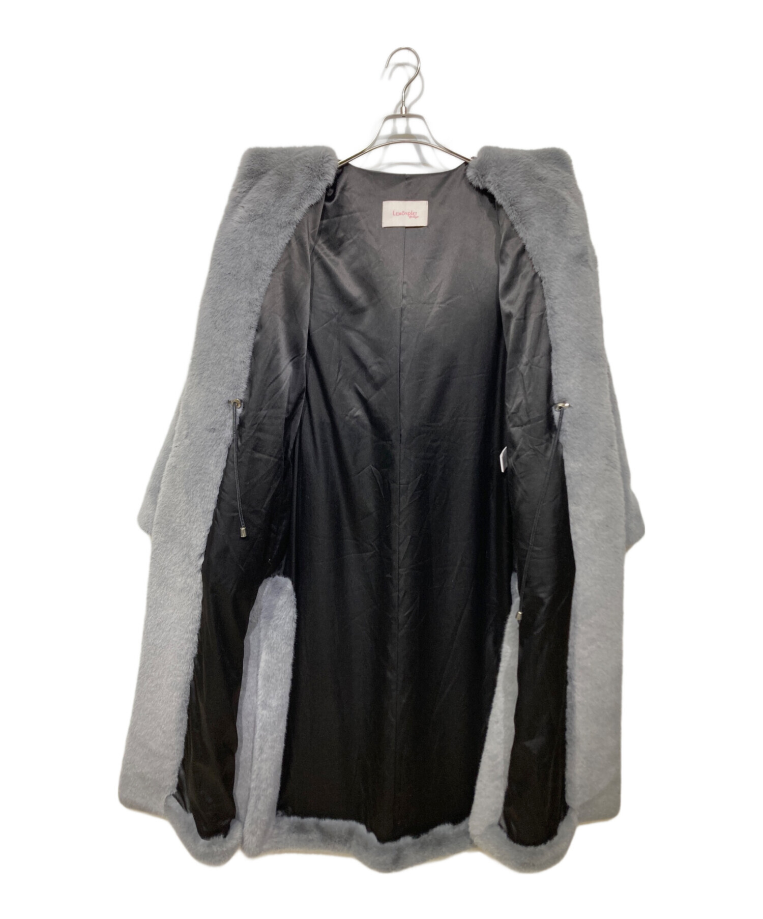 中古・古着通販】LEMONPLET (レモンプレット) ロングファーコート