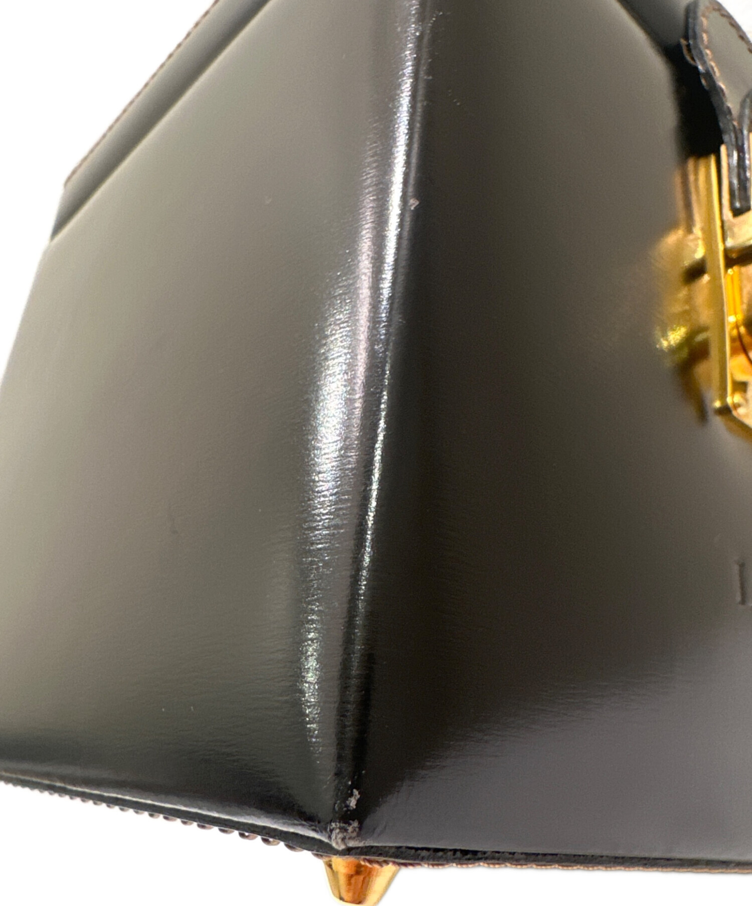 中古・古着通販】LOEWE (ロエベ) バニティバッグ ブラック｜ブランド