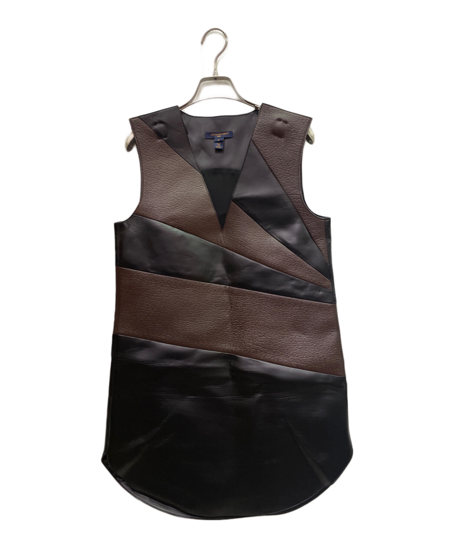 中古・古着通販】LOUIS VUITTON (ルイ ヴィトン) レザー ノースリーブ