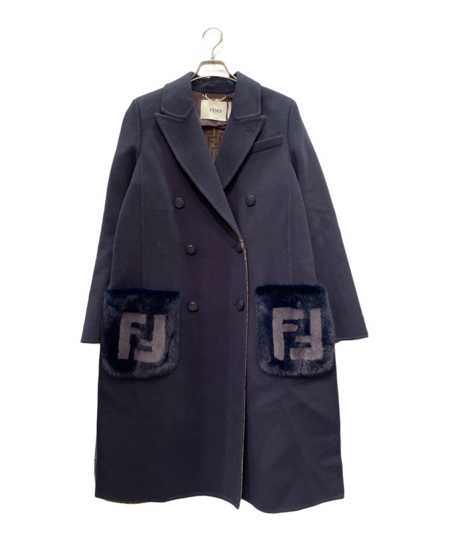 中古・古着通販】FENDI (フェンディ) ミンクファー ダブルポケット