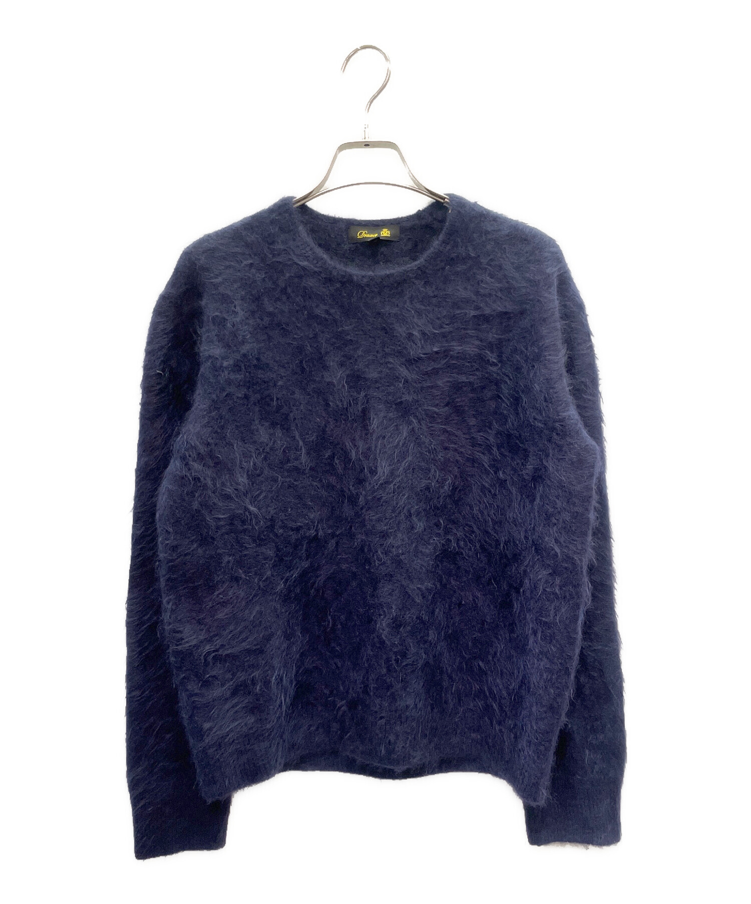 中古・古着通販】DRAWER (ドゥロワー) カシミアファークルーネック