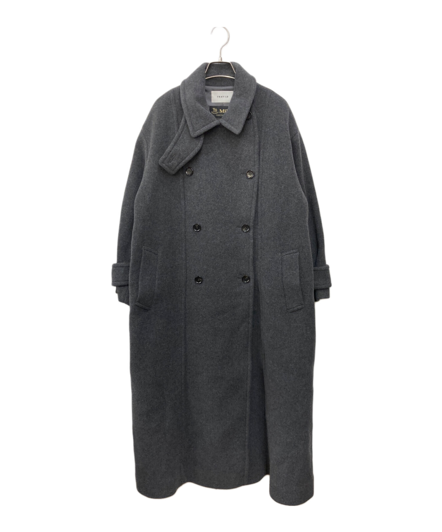 中古・古着通販】FRAY ID (フレイ アイディー) スタンドカラーダブル