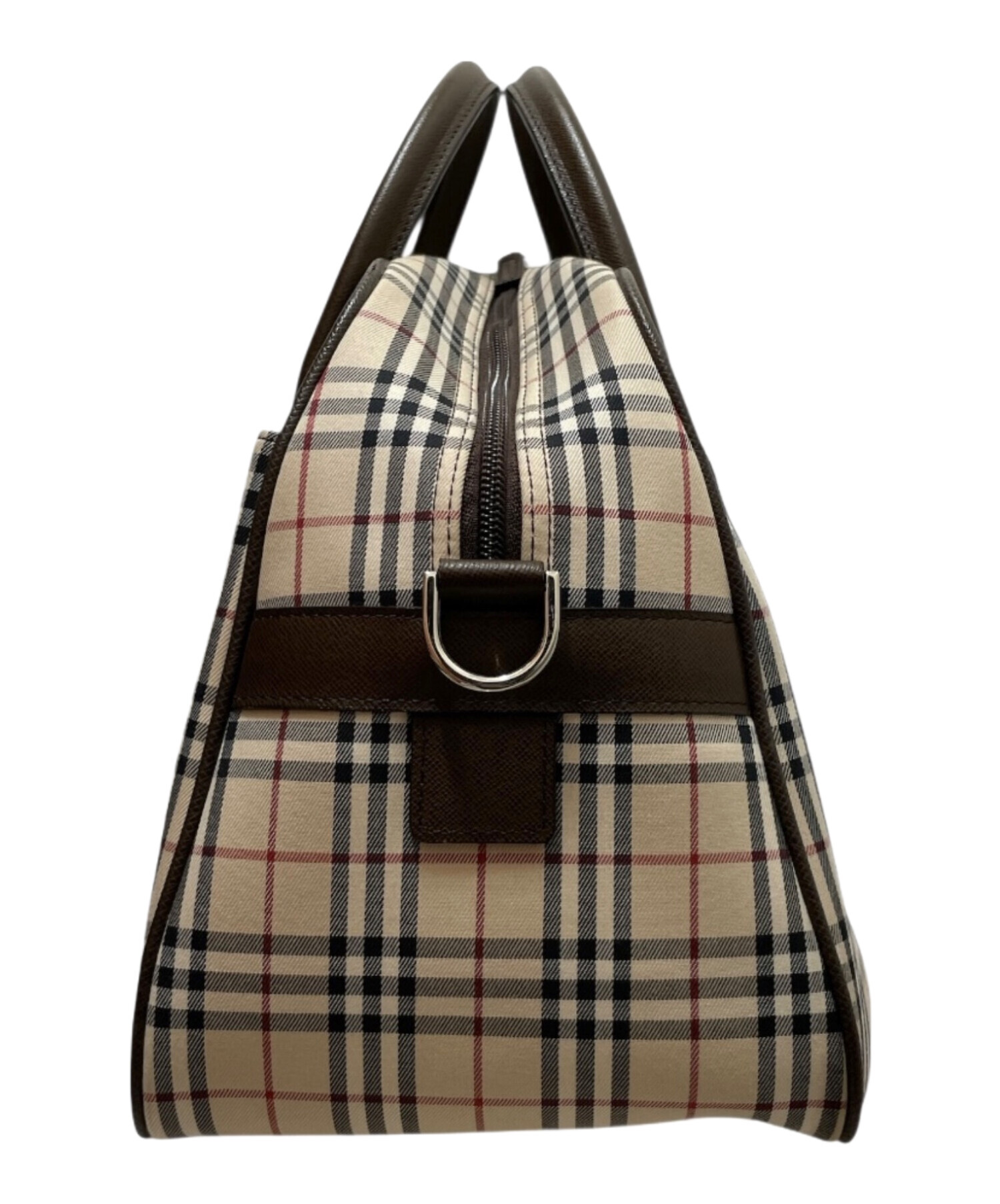 中古・古着通販】BURBERRY (バーバリー) ノバチェックボストンバック