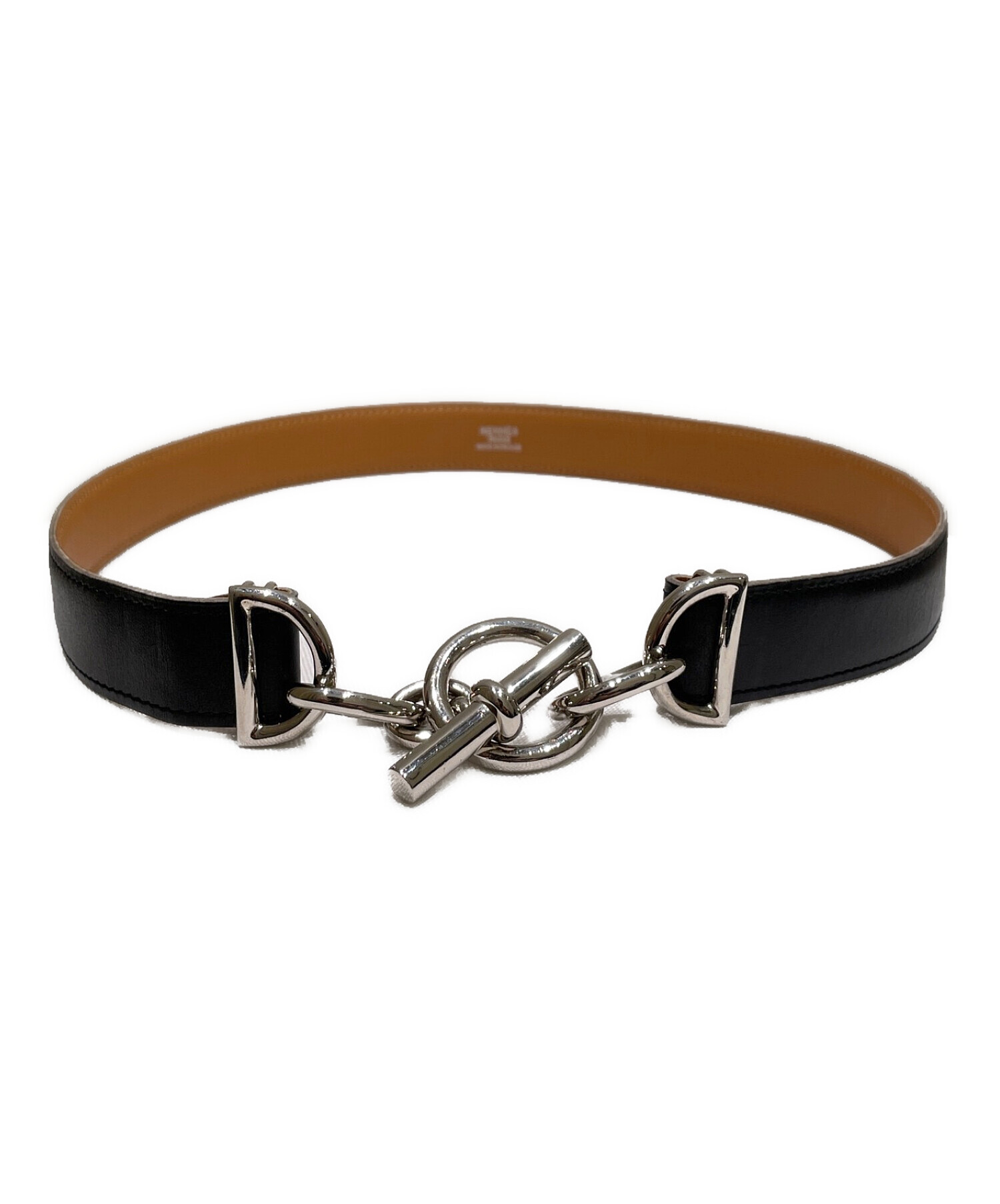 中古・古着通販】HERMES (エルメス) シェーヌダンクルベルト ブラック