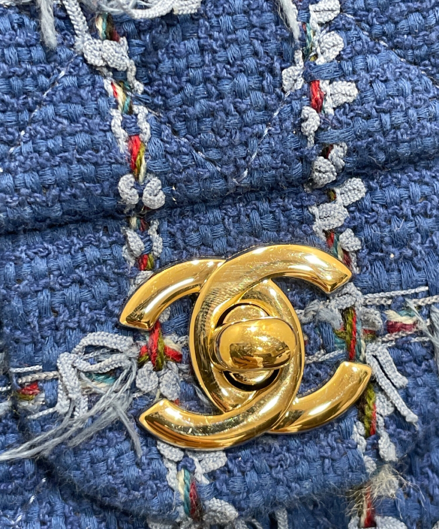 中古・古着通販】CHANEL (シャネル) ツイード クラシック フラップ