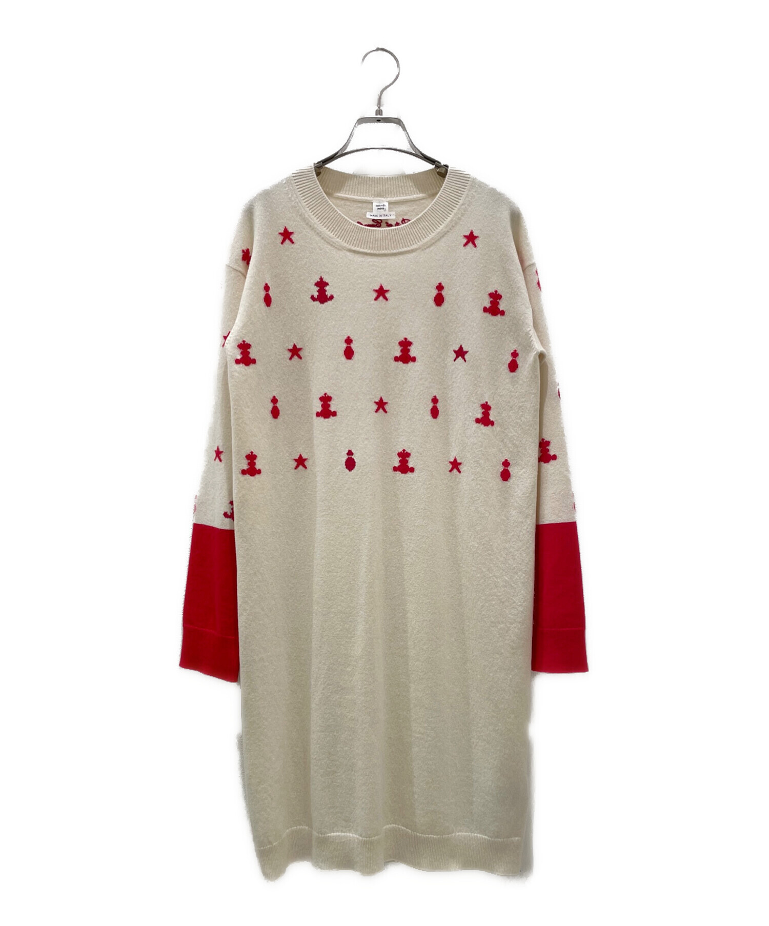 中古・古着通販】HERMES (エルメス) カシミヤニットワンピース