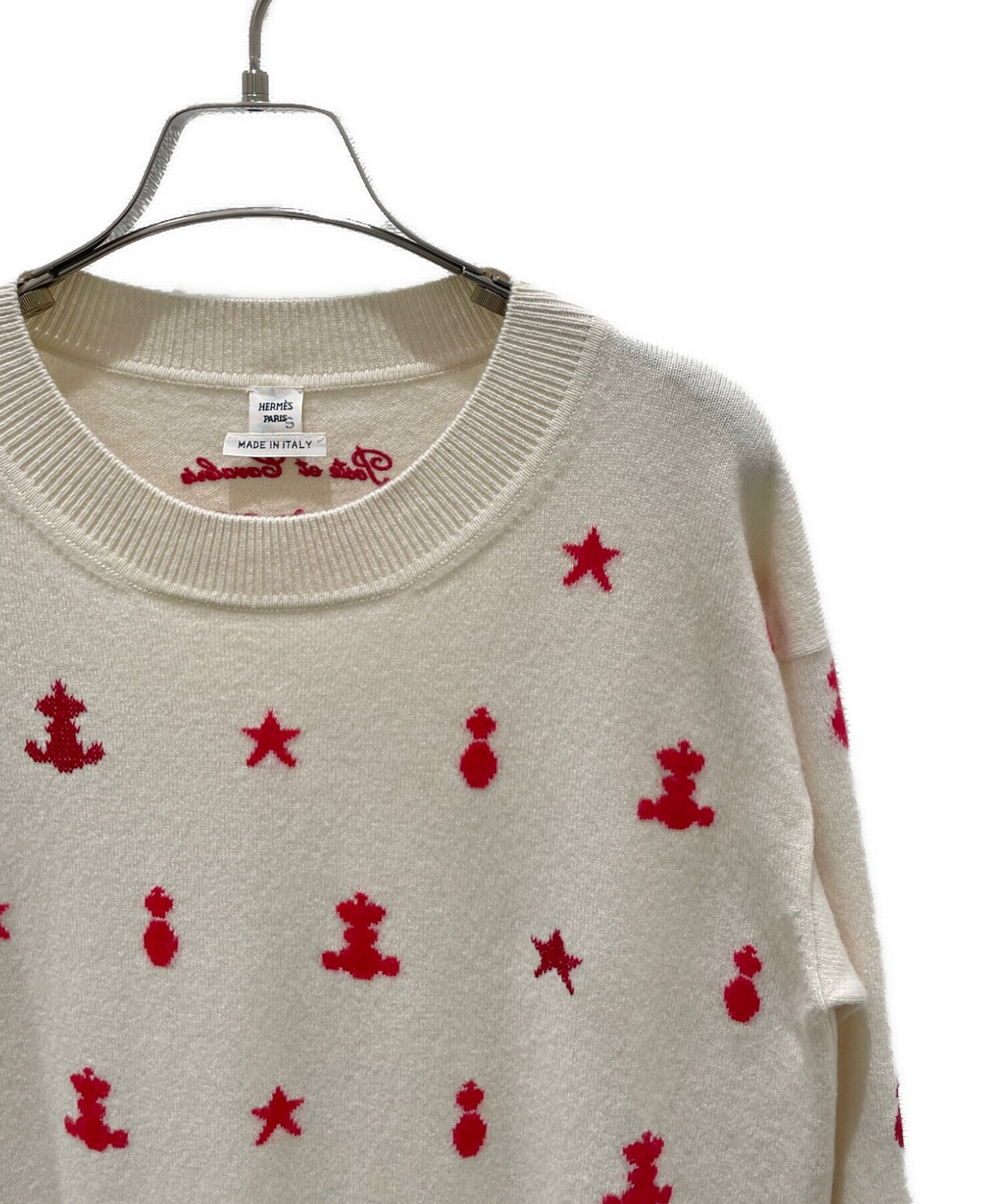 中古・古着通販】HERMES (エルメス) カシミヤニットワンピース