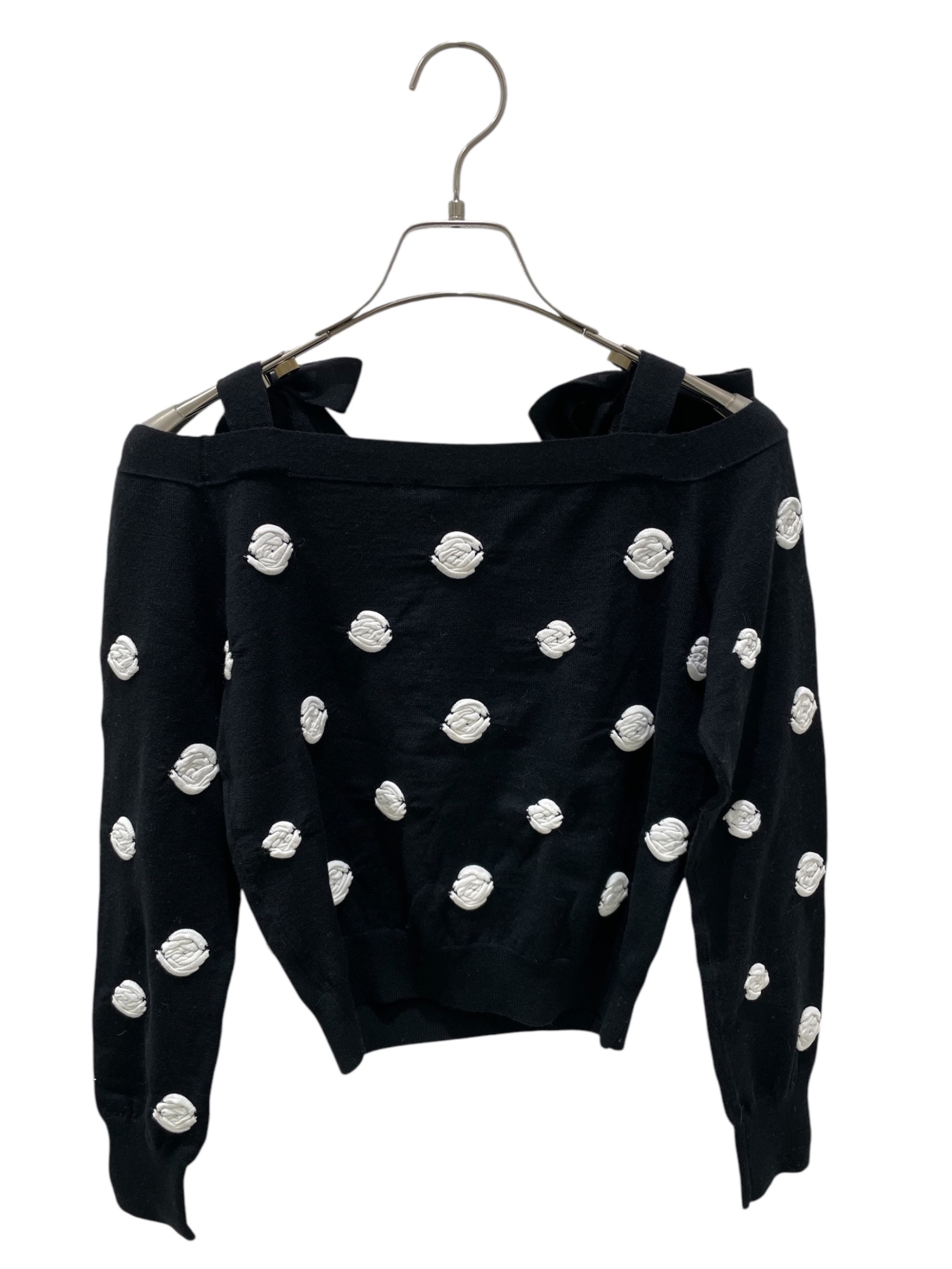 中古・古着通販】CHANEL (シャネル) カメリアリボンオフショルダー