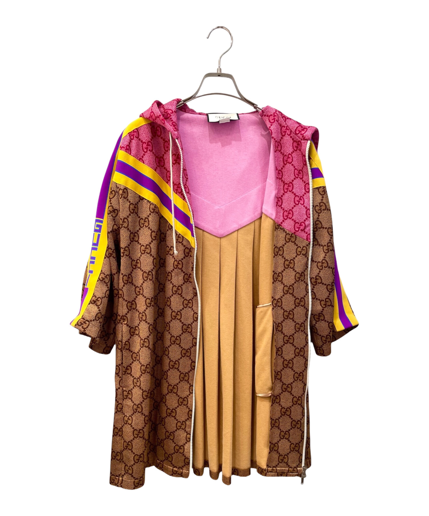 中古・古着通販】GUCCI (グッチ) GG総柄テクニカルジャージパーカー