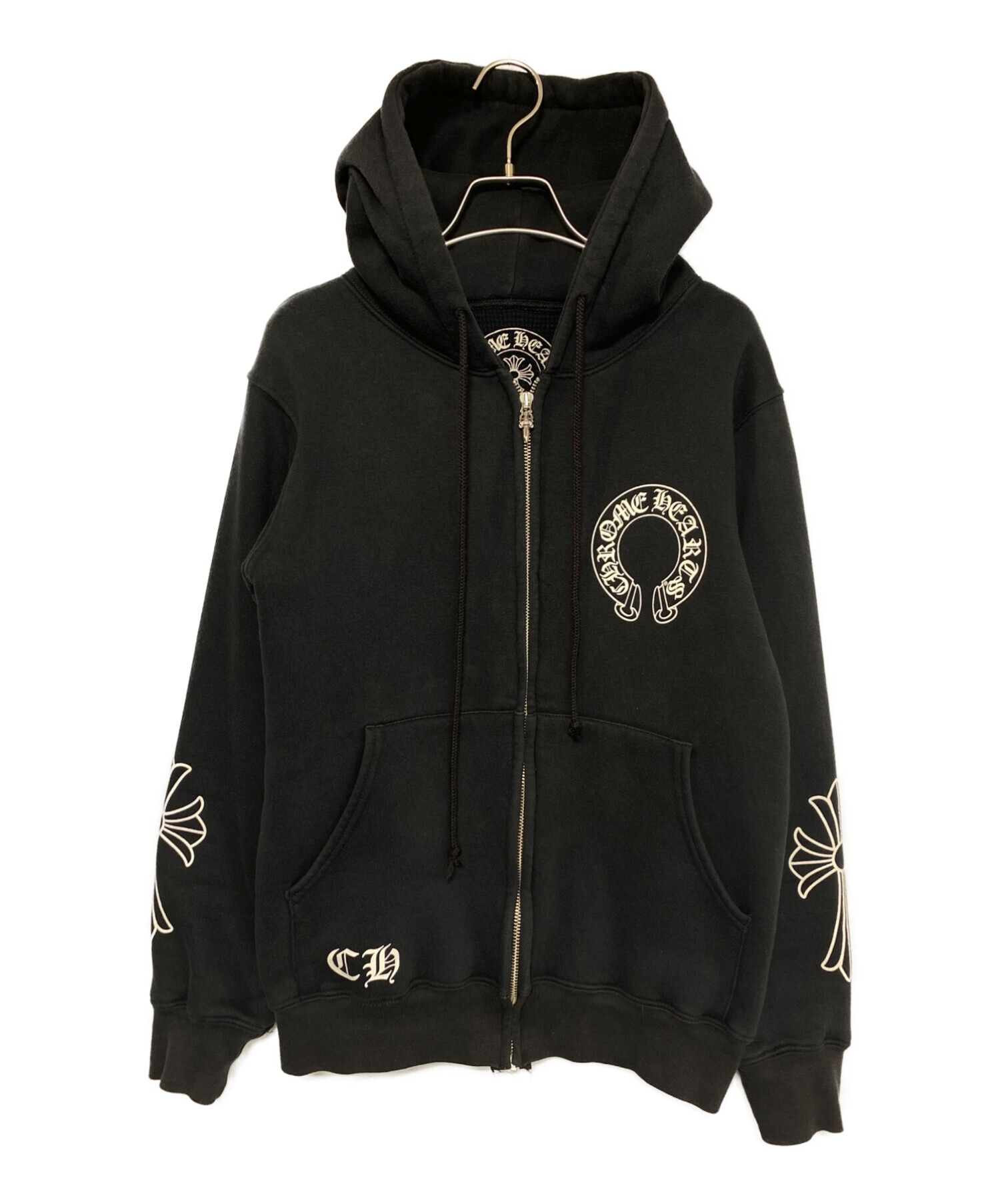 中古・古着通販】CHROME HEARTS (クロムハーツ) ジップパーカー