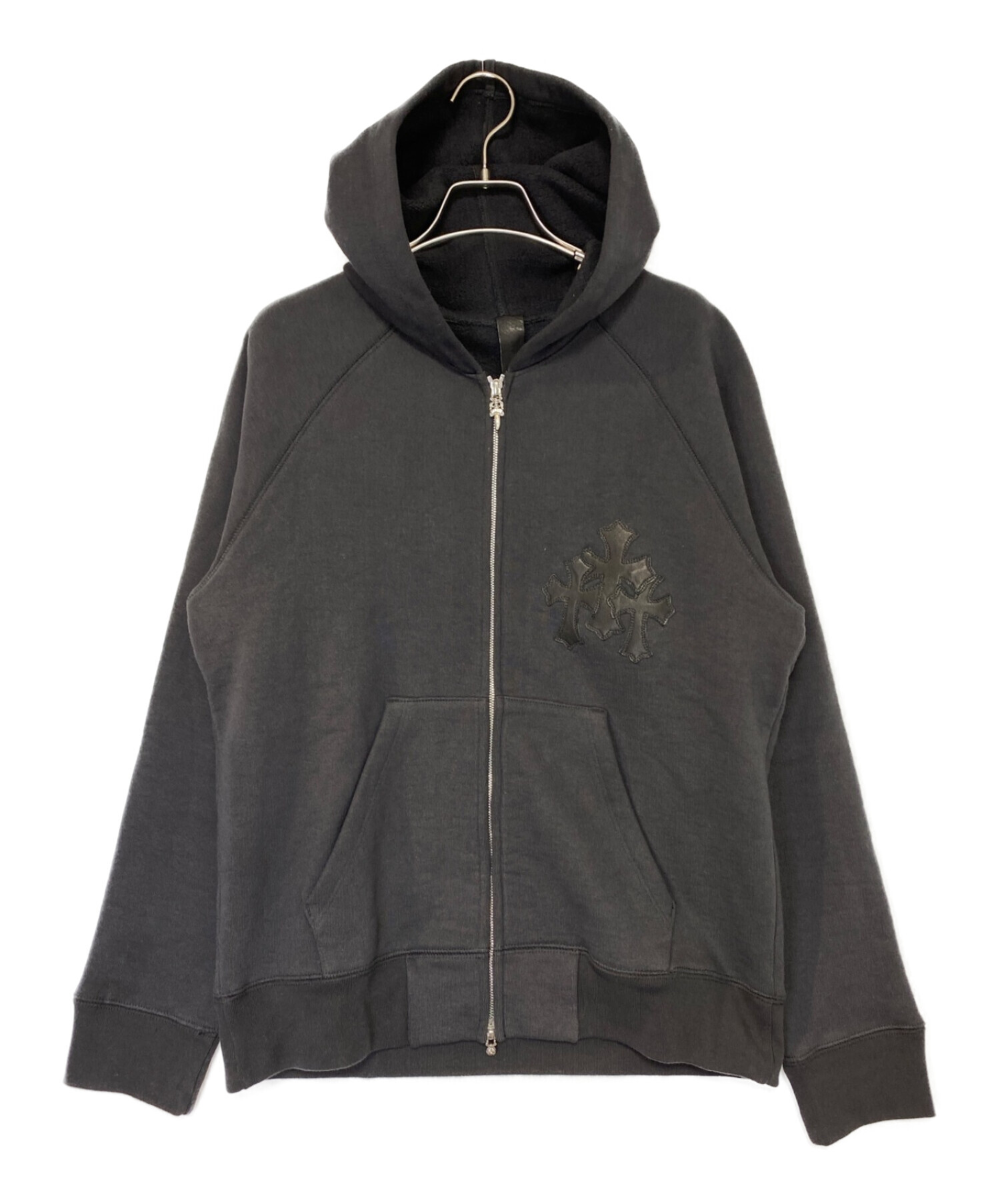 中古・古着通販】CHROME HEARTS (クロムハーツ) ジップパーカー