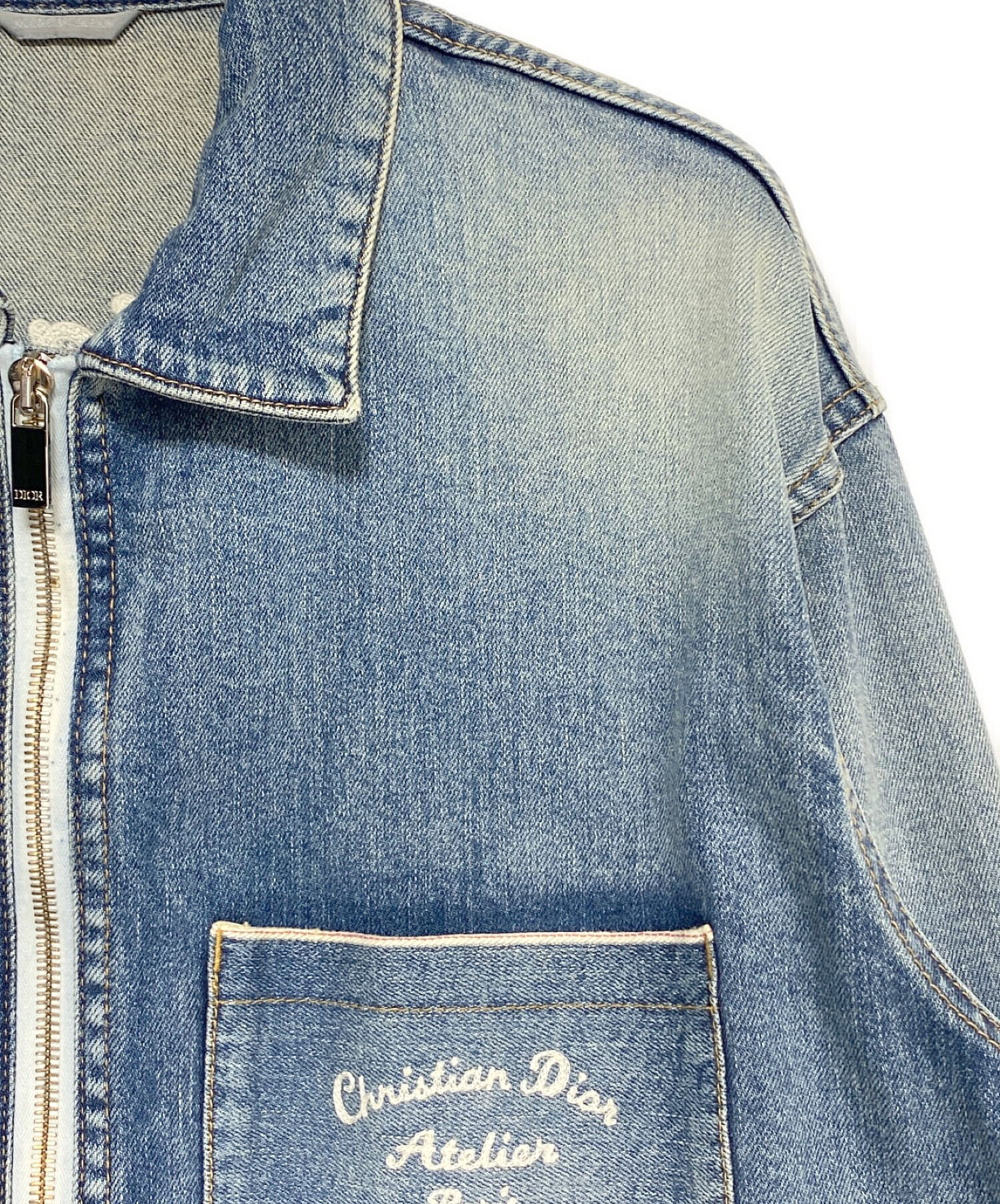 中古・古着通販】Dior (ディオール) ATELIER チェーンステッチ デニム