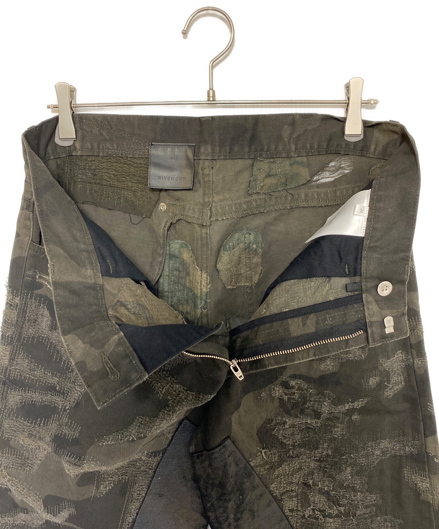 中古・古着通販】GIVENCHY (ジバンシィ) デストロイ加工 モールスキン