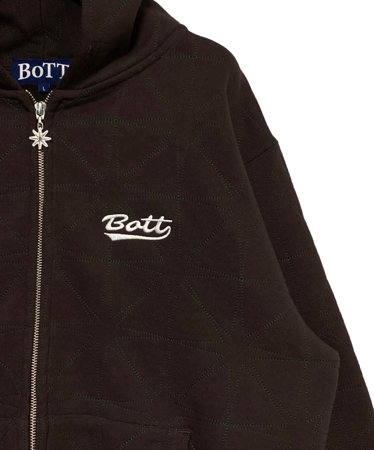 中古・古着通販】BoTT (ボット) パーカー ブラウン サイズ:L｜ブランド