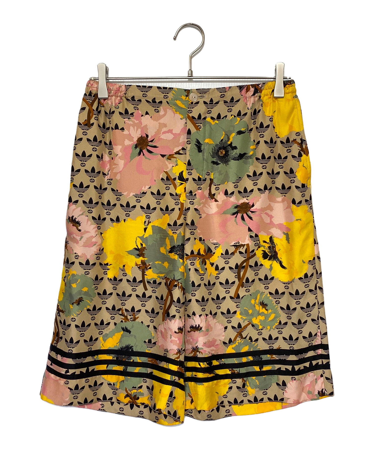 中古・古着通販】GUCCI (グッチ) adidas (アディダス) 総柄シルク