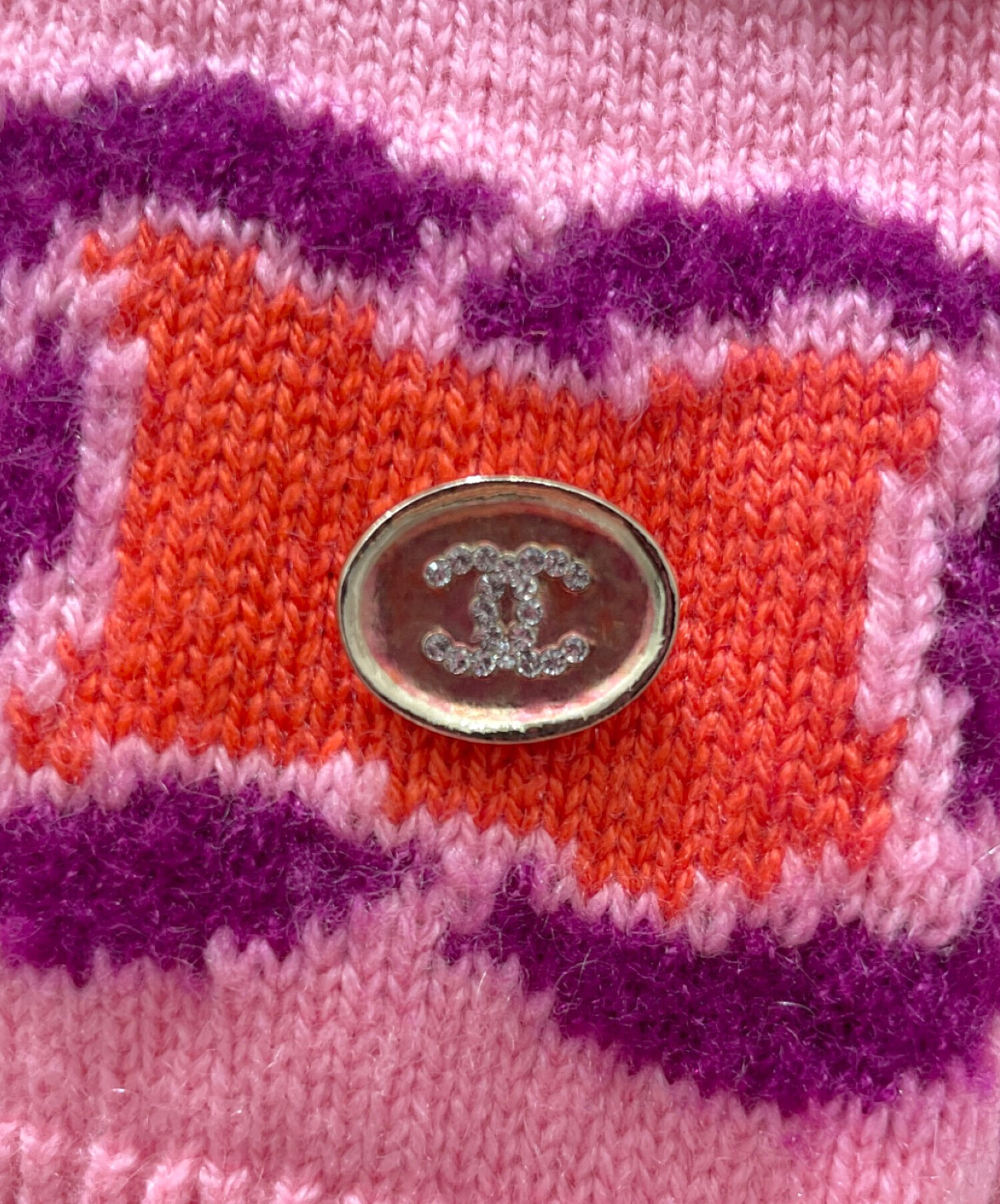 中古・古着通販】CHANEL (シャネル) カシミヤ混ココマークニット