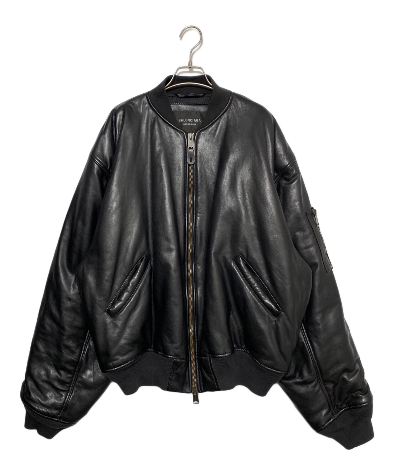 中古・古着通販】BALENCIAGA (バレンシアガ) レザージャケット