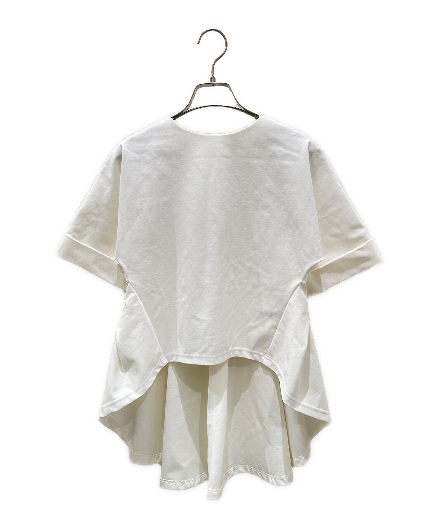 中古・古着通販】cygne (シーニュ) エンビトップス ホワイト サイズ:F