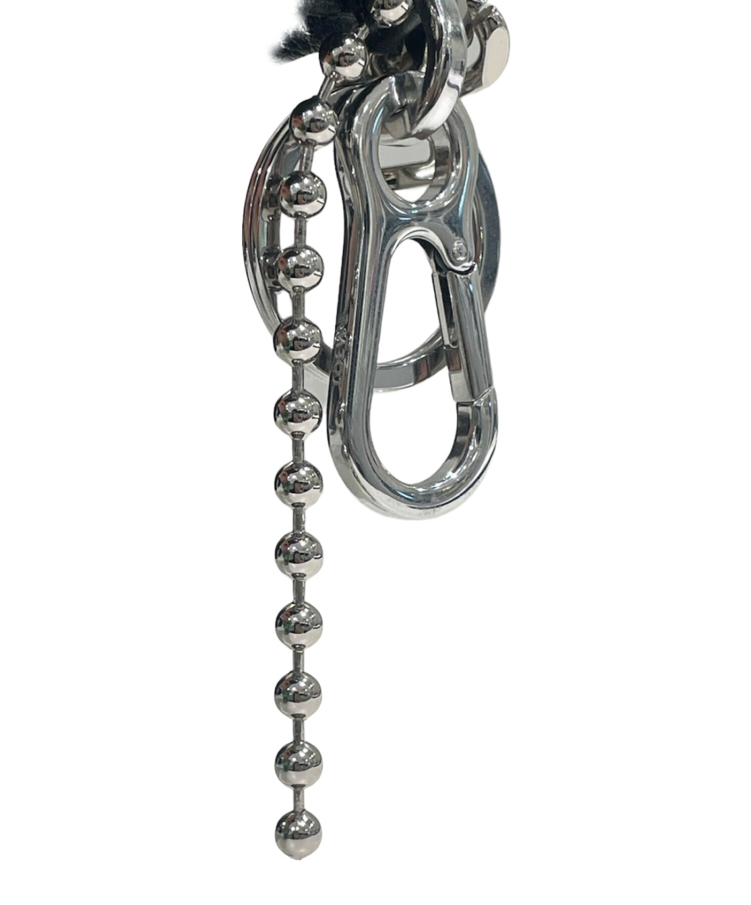 中古・古着通販】LOEWE (ロエベ) エレファントチャーム ブラック