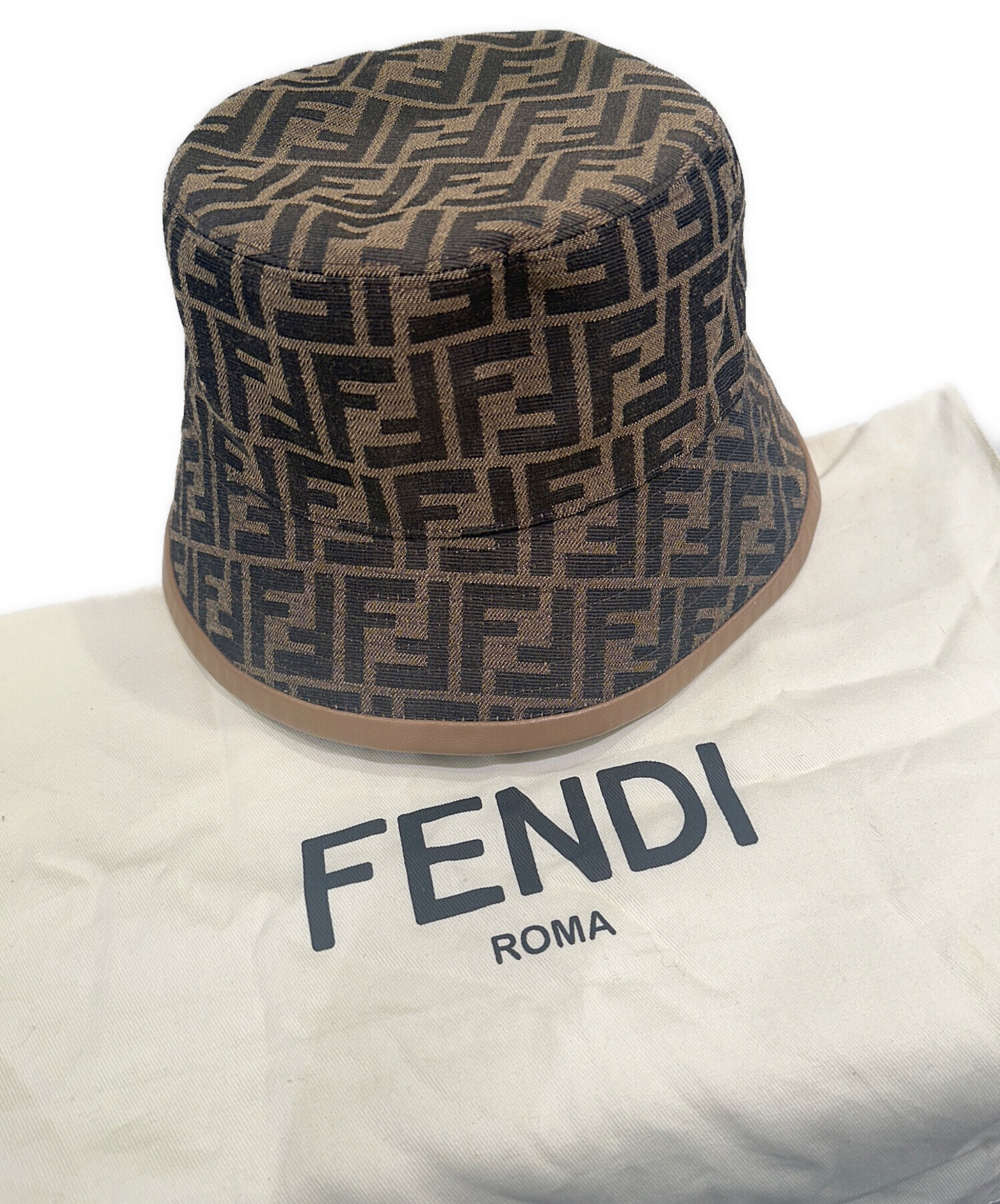 中古・古着通販】FENDI (フェンディ) モノグラム バケットハット