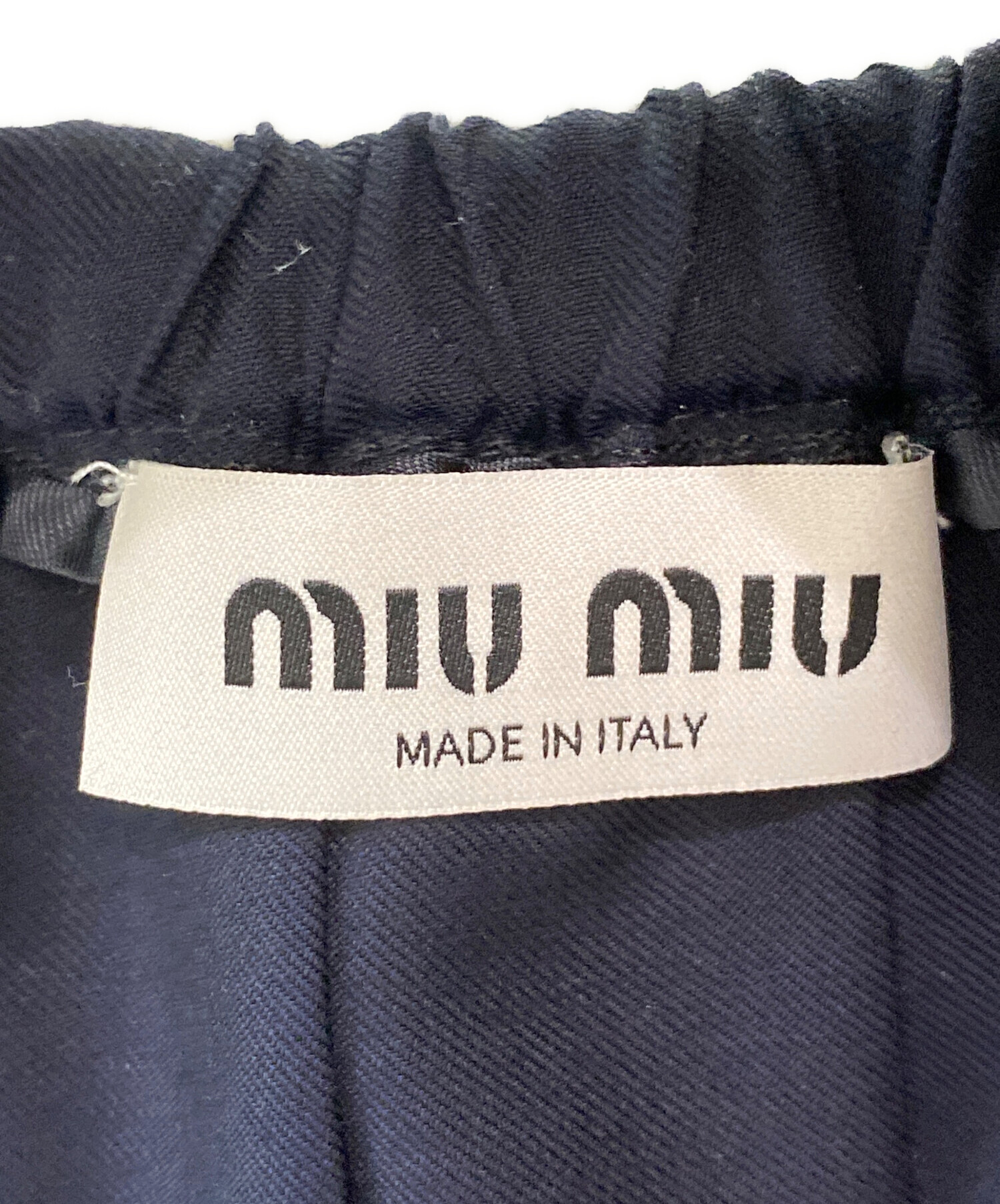 中古・古着通販】MIU MIU (ミュウミュウ) プリーツ バタヴィア