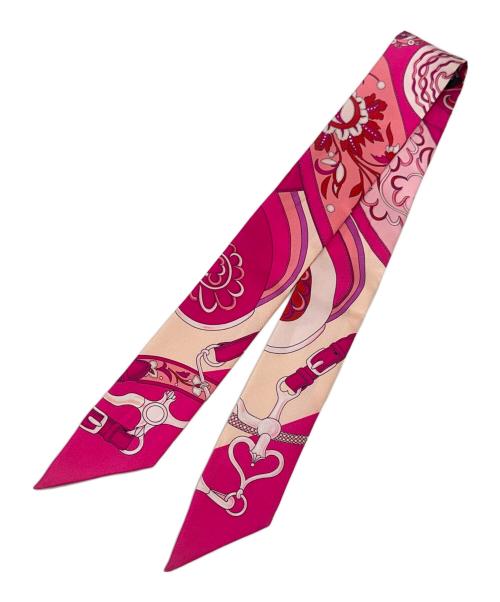 中古・古着通販】HERMES (エルメス) ツイリー ピンク｜ブランド・古着