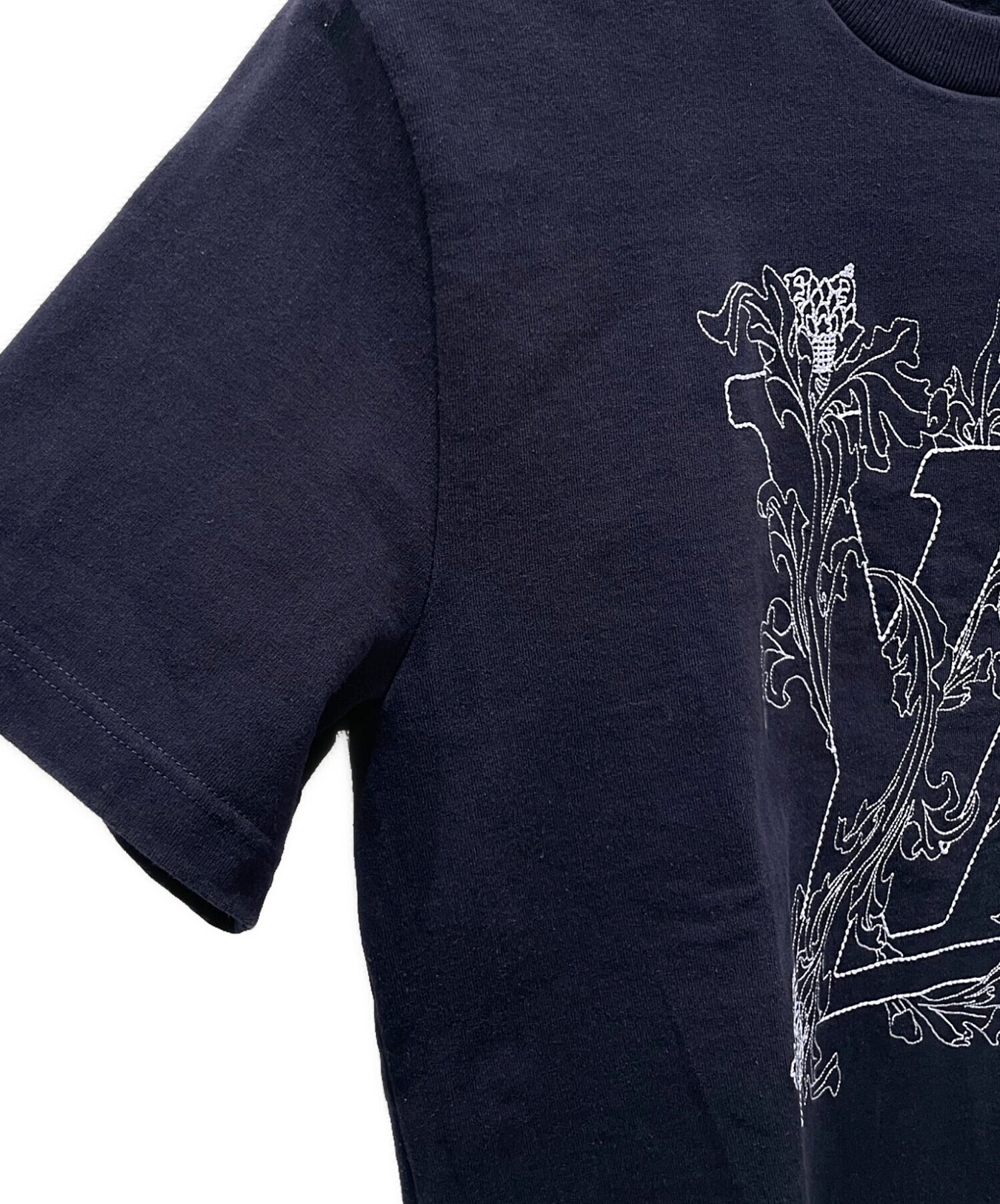 中古・古着通販】LOUIS VUITTON (ルイ ヴィトン) Tシャツ/フラワー刺繍
