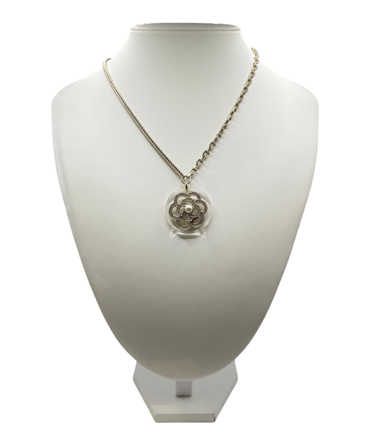 中古・古着通販】CHANEL (シャネル) クリアレジン18B カメリア