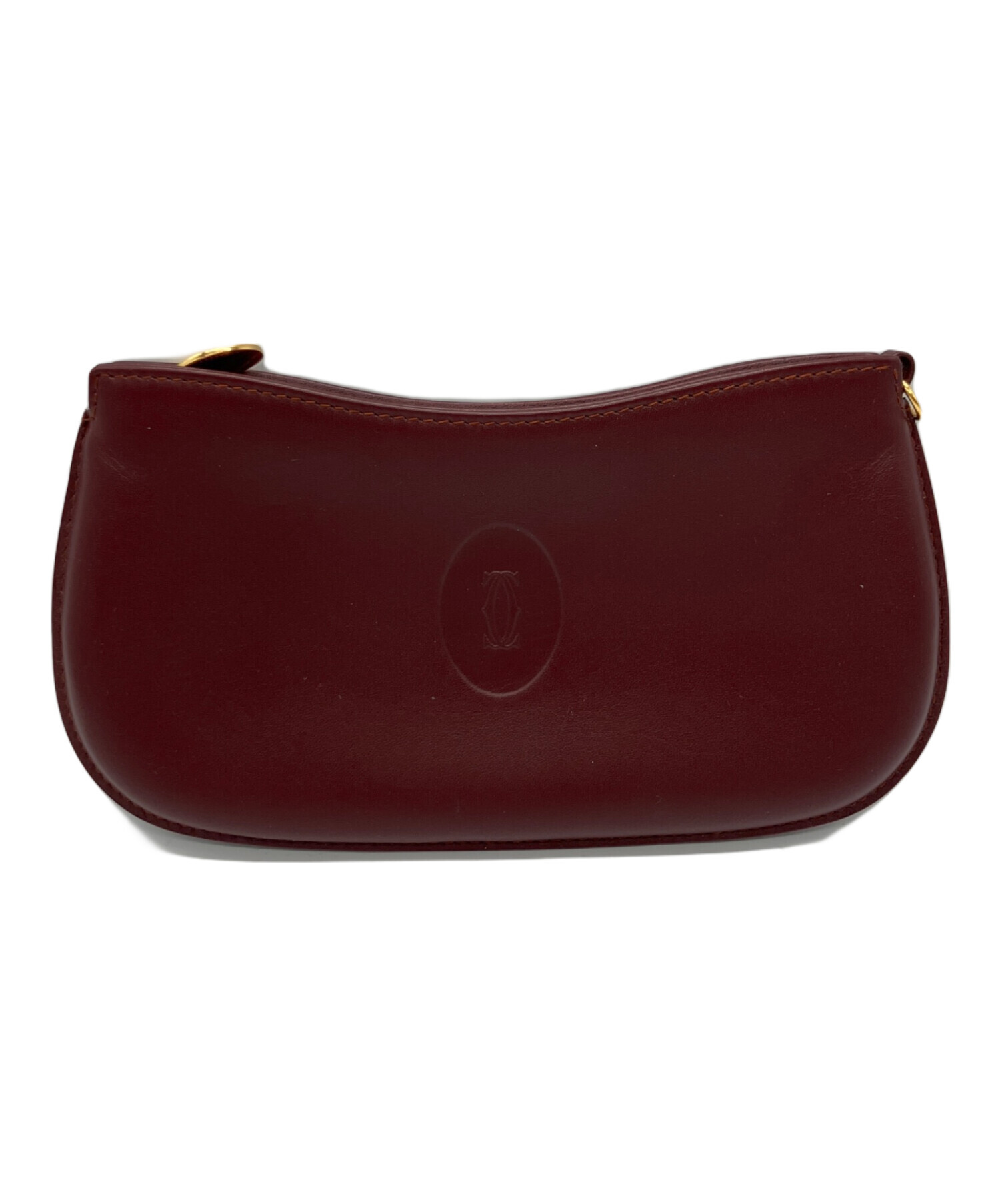 中古・古着通販】Cartier (カルティエ) マストライン ポーチ ブラウン